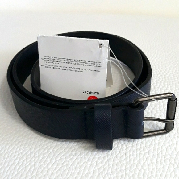 SALE Zara Kids Black Belt Sz M - Picture 2 of 5